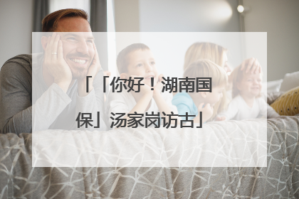 「你好！湖南国保」汤家岗访古
