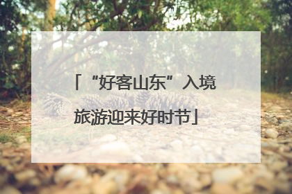 “好客山东”入境旅游迎来好时节