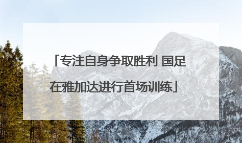 专注自身争取胜利 国足在雅加达进行首场训练