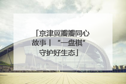 京津冀瓣瓣同心故事丨“一盘棋”守护好生态