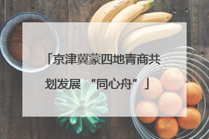 京津冀蒙四地青商共划发展 “同心舟”