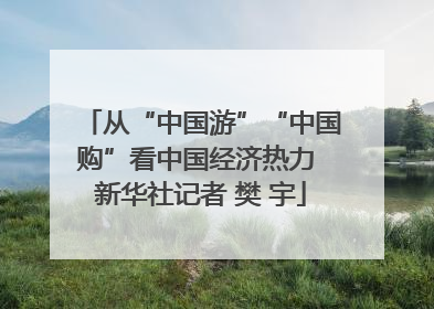 从“中国游”“中国购”看中国经济热力 新华社记者 樊 宇