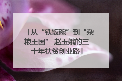 从“铁饭碗”到“杂粮王国” 赵玉娥的三十年扶贫创业路