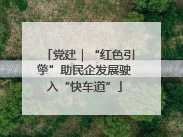 党建｜“红色引擎”助民企发展驶入“快车道”