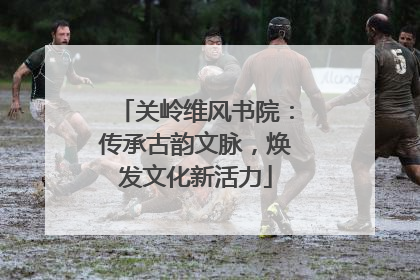 关岭维风书院：传承古韵文脉，焕发文化新活力