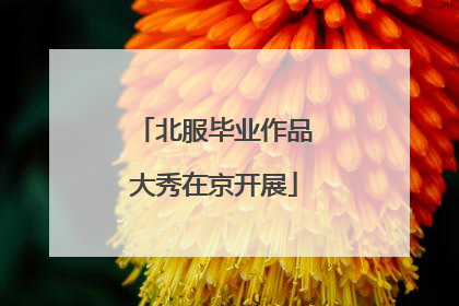 北服毕业作品大秀在京开展