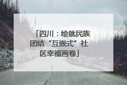 四川：绘就民族团结“互嵌式”社区幸福画卷