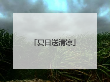 夏日送清凉