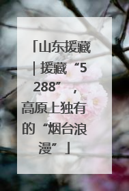 山东援藏｜援藏“5288”，高原上独有的“烟台浪漫”