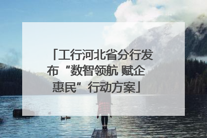 工行河北省分行发布“数智领航 赋企惠民”行动方案