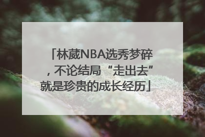 林葳NBA选秀梦碎，不论结局“走出去”就是珍贵的成长经历