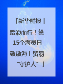 新华鲜报丨踏浪而行！第15个海员日致敬海上贸易“守护人”