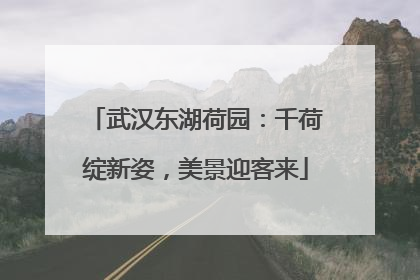 武汉东湖荷园：千荷绽新姿，美景迎客来