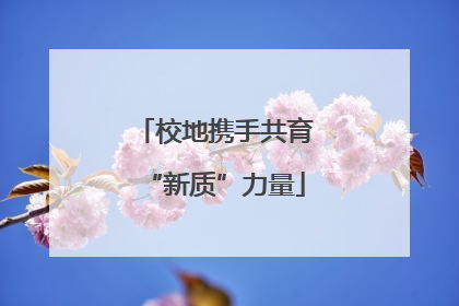校地携手共育“新质”力量
