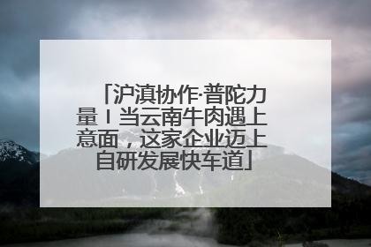 沪滇协作·普陀力量〡当云南牛肉遇上意面，这家企业迈上自研发展快车道