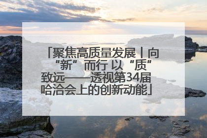 聚焦高质量发展丨向“新”而行 以“质”致远——透视第34届哈洽会上的创新动能