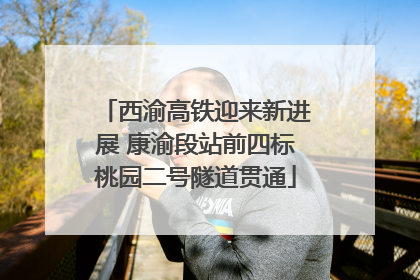西渝高铁迎来新进展 康渝段站前四标桃园二号隧道贯通