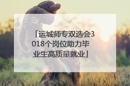运城师专双选会3018个岗位助力毕业生高质量就业
