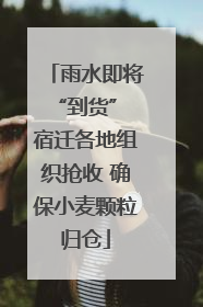 雨水即将“到货” 宿迁各地组织抢收 确保小麦颗粒归仓